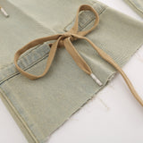 Women Skirt Denim Skirt A- Line Skirt Summer Washed and Worn Skirt