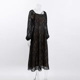 Women Dress Spring Retro Dress