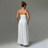 Women Dresses Summer Slim Fit Long Dress Sling Dress