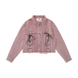 Women Jacket Denim Autumn Loose Jacket Coat