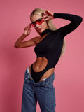Women Jumpsuit Strapless Sexy Slim Fit Jumpsuit