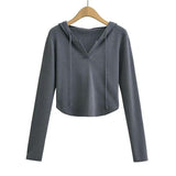 Women Sweater Knit Wear Hooded Sweater Women's Spring and Autumn Bottoming Shirt Sweater