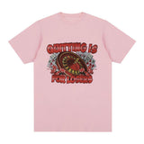 Quitting Is for Losers Funny Meme Graphic T-shirt Men Fashion