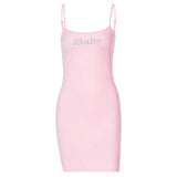 Women Dresses Sexy Suspenders Dress Spring Summer Slim-Fit