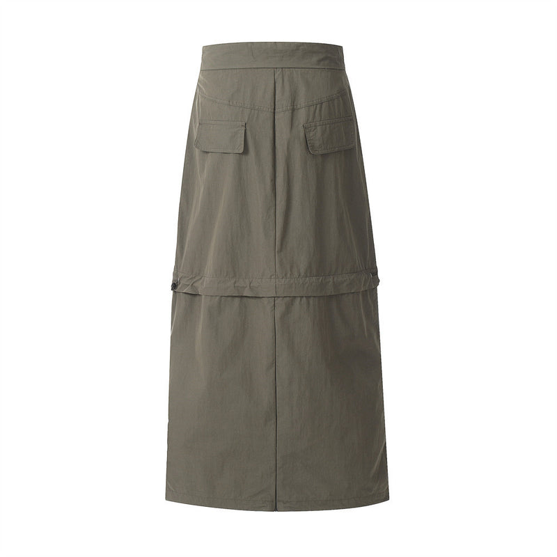 Women Long Skirt Summer Mid-Length A- line Skirt