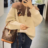 Women Knitwear Spring and Autumn Sweater Knitted Cardigan