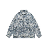 Unisex Jacket Denim Jacket Men and Women Loose Couple Coat