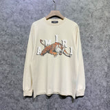Amiri Long Sleeve Shirt Fashion Brand Long Sleeve Long-Sleeved T-shirt Blouse