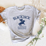 Retro Percy Jackson and Olympian SPQR Tshirt Blackjack Shirt