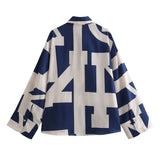 Women Tops Summer Shirt Print Straight-Leg Trousers Suit