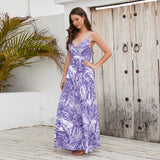 Women Date Dress Summer Bohemian Strap Dress