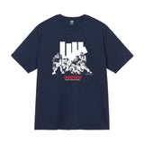 UNDEFEATED T Shirts Crew Neck Men's and Women's Loose