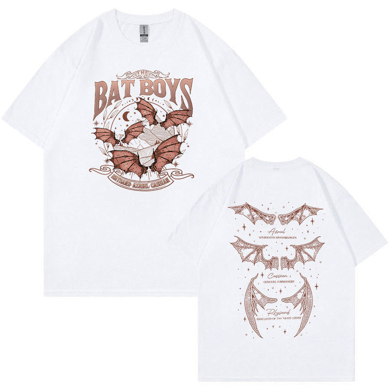 The Bat Boys Rhysand Azriel Cassian Print T Shirt Men Women