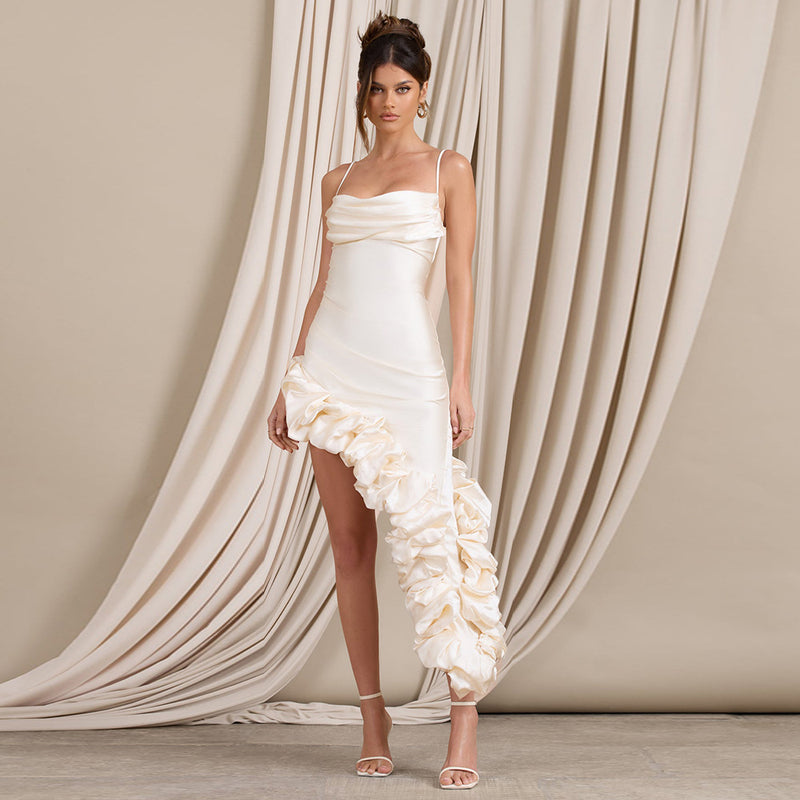 Women Dresses Sexy Sling Dress Dress Skirt (Zns0409)
