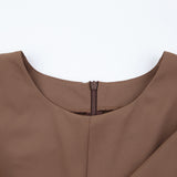 Women Dress Autumn and Winter Chiffon Dress Hip Skirt
