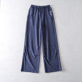 Women Sweatpants Straight Loose Tappered Casual Sweatpants Wide Leg Pants