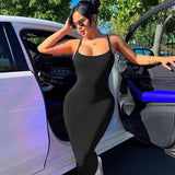 Women Dresses Spring/Summer Sexy Backless Spaghetti Straps Dress