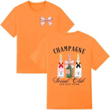 Champagne Social Club Shirt Champagne Social Club Drinking