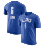 NBA T-Shirts NBA All-Star T-Shirts Short Sleeves Basketball Sports