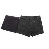 Women Shorts Zipper Removable Short Culottes