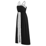 Women Date Dress Lace Slit off-the-Shoulder Tube Top A- line Dress