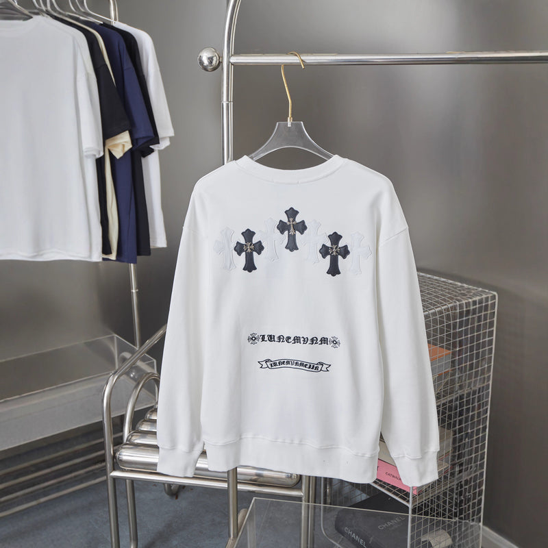 Chrome Hearts Sweatshirt Autumn/Winter Crew Neck Sweater
