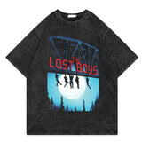 2024The Lost Boys Vintage Washed Tshirts Men Women