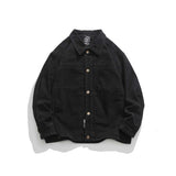 Unisex Shirts Fall Vintage Overalls Jacket