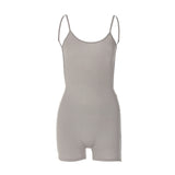 Women Jumpsuit Spring and Summer Sexy Slim Fit Backless Suspender Jumpsuit (Hawthaw0412)