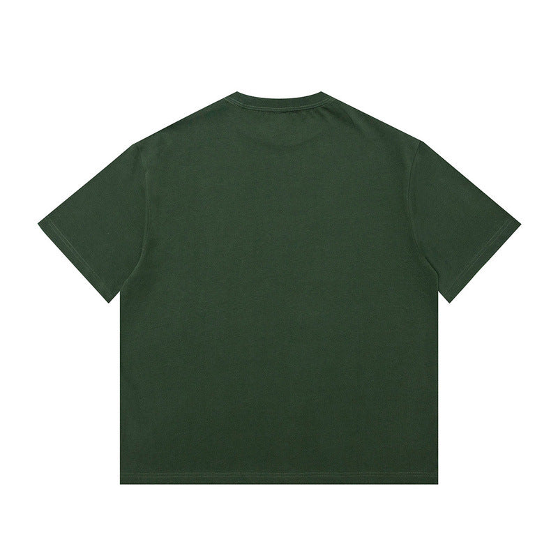 Men T Shirt Summer Oversize Short Sleeve Casual Loose-Fitting T-shirt