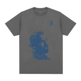 Vintage Rapper Drake Portrait Graphic T Shirt Men's Fashion