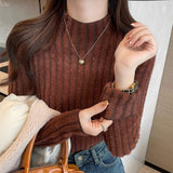 Women Knitwear Autumn and Winter Turtleneck Sweater Knitwear