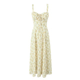Women Dresses Summer Sling Dress Sexy Midi Dress (Xds0414)