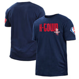 NBA T-Shirts Outdoor Sports T-Shirt Men's NBA Basketball Suit Rockets Short Sleeve