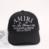 Amiri Hat AMIRI Fashion Baseball Cap, Embroidered Cap, Casual Versatile