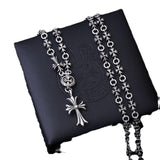 Chrome Hearts Necklace Men's and Women's Same Cross Necklace