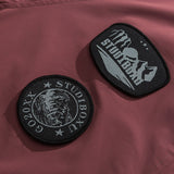 Unisex Winter Cotton Coat Three-Dimensional Pocket Hooded down Jacket Retro Workwear down Jacket