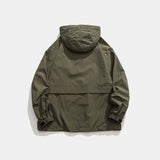 Unisex Jacket Autumn Windproof Hood Coat