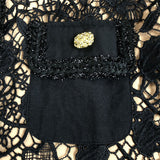 Women's Evening Dress Casual Lace Hollow Short Sleeve Dress
