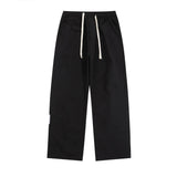 Men Sweatpants Casual Pants Men Loose Straight Trousers Trousers with an Elasticated Waist