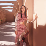 Women Dresses Sexy Slit Long Sleeve Dress (Zns0409)