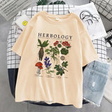 2024Gothic Herbology Harajuku Y2k Street Top Lady Cute