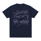 Sorry Got Plans Retro Graphic T Shirts Nostalgia Cat Tops