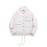 Unisex Jacket Winter Pocket down Jacket