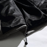 Unisex Winter Cotton Coat Stand-up Collar down Jacket Vintage Zipper Pocket down Jacket