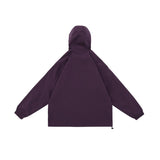 Unisex Jacket Shell Jacket Waterproof Hooded Jacket Men and Women Couple Sports Jacket