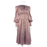 Women Dress Autumn and Winter Dress Long Skirt