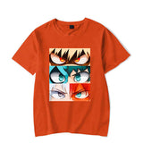 2024Hot Deku Bakugou Katsuki Todoroki Shoto Printed T-shirts