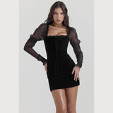 Women Dresses Autumn Sexy Hip Skirt