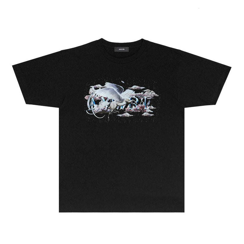Amiri T Shirts Fashion Brand Short Sleeve T-shirt Shirt